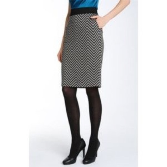 Trina Turk Bambi Pencil Skirt - Picture 1 of 4